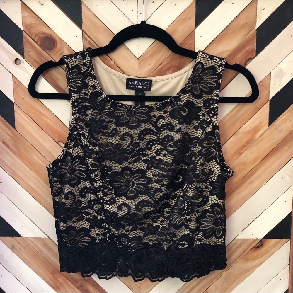Lace crop Top
